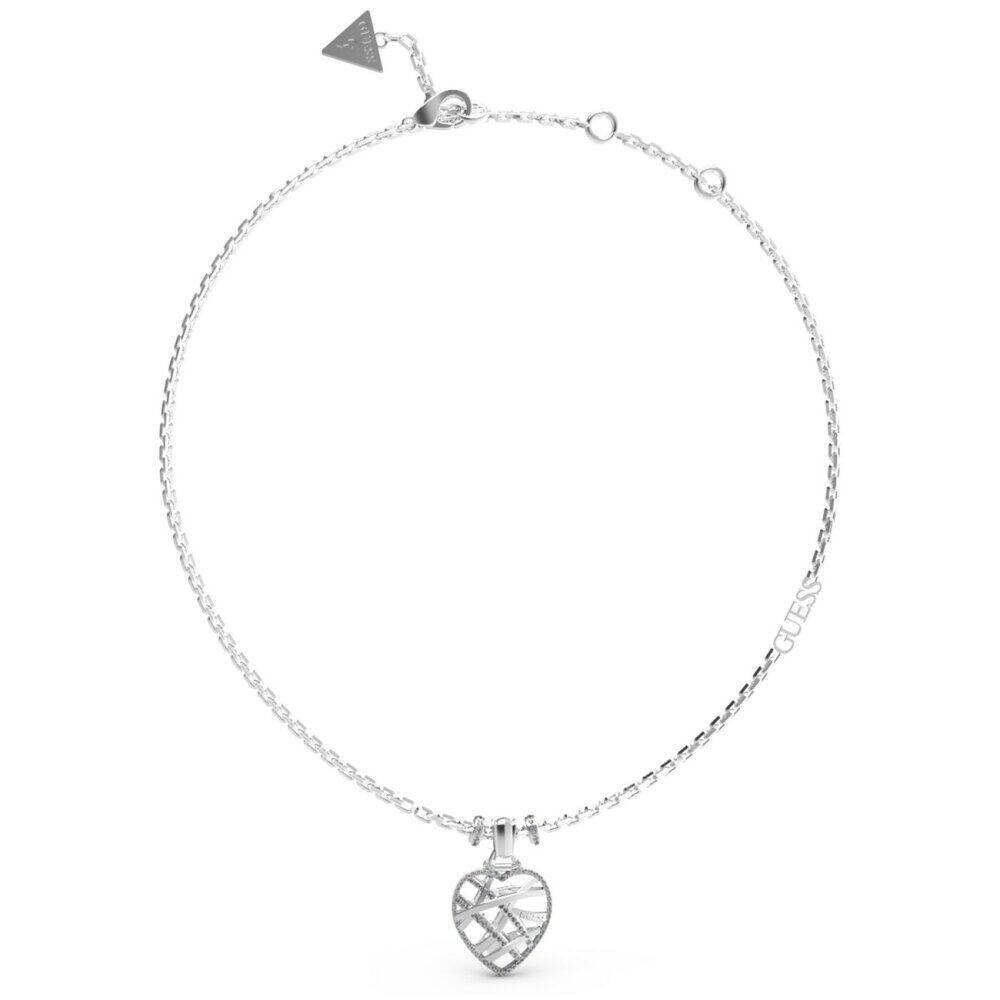 Guess - JUBN03099JWRHT/U - Necklace - Women's - stainless steel and zirconia