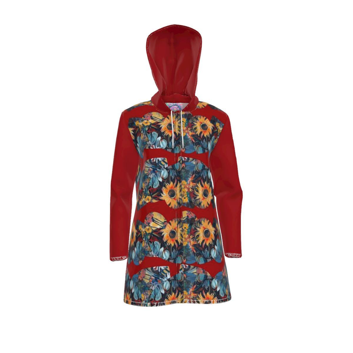 Rain jacket Queen of Hearts