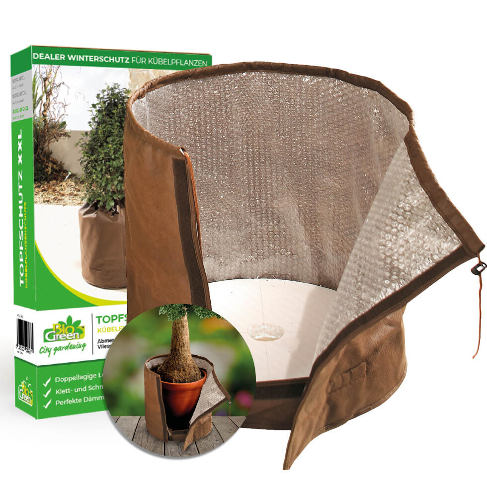 Biogreen Winterschutz für Pflanzen Thermo XXL 90 cm x Ø 85 cm