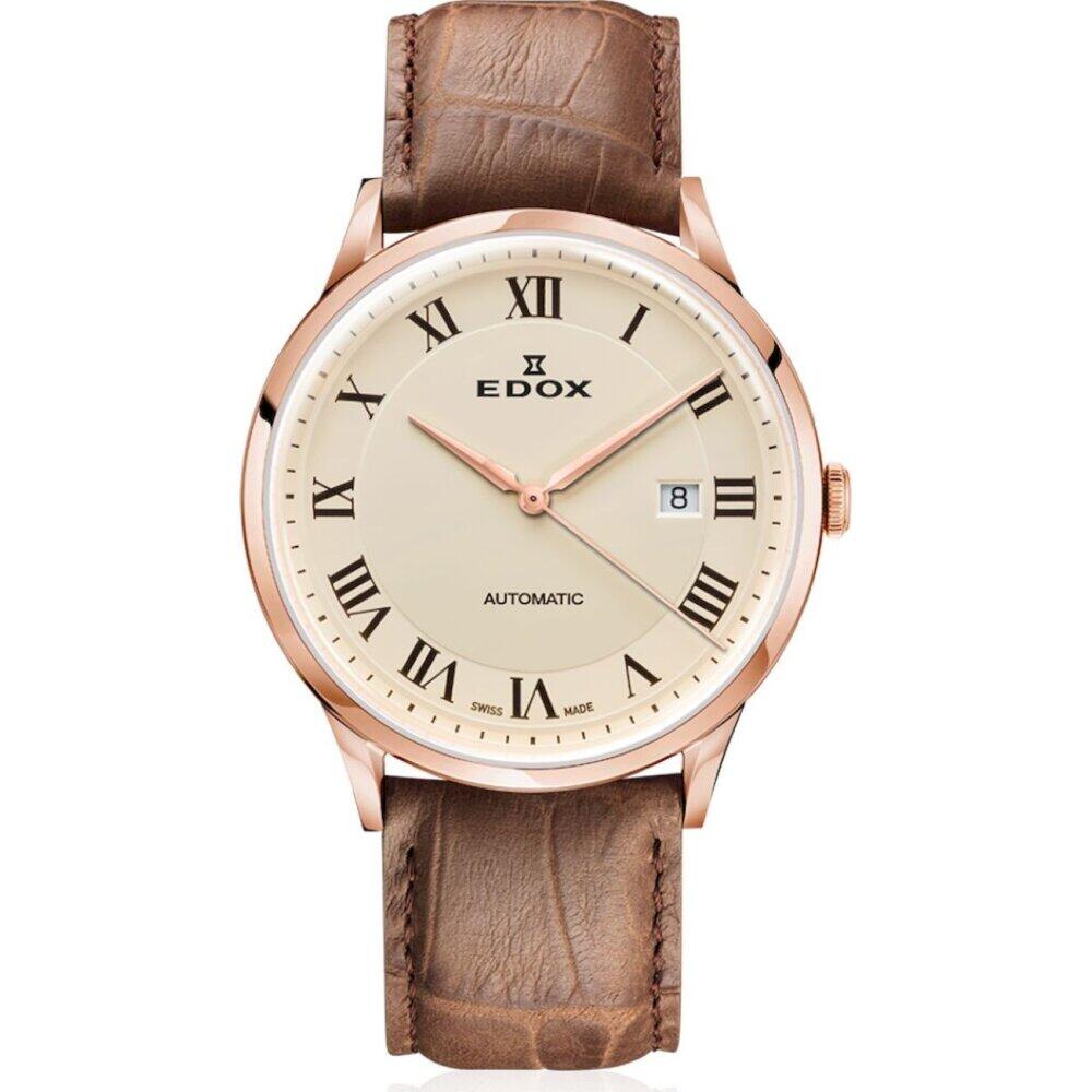 Edox - 80106 37RC BER - montre-bracelet - homme - automatique - Les Vauberts