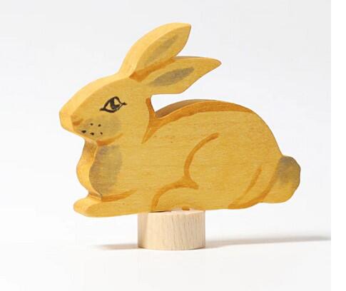 Grimms figurine à enficher lapin assis N° 04232