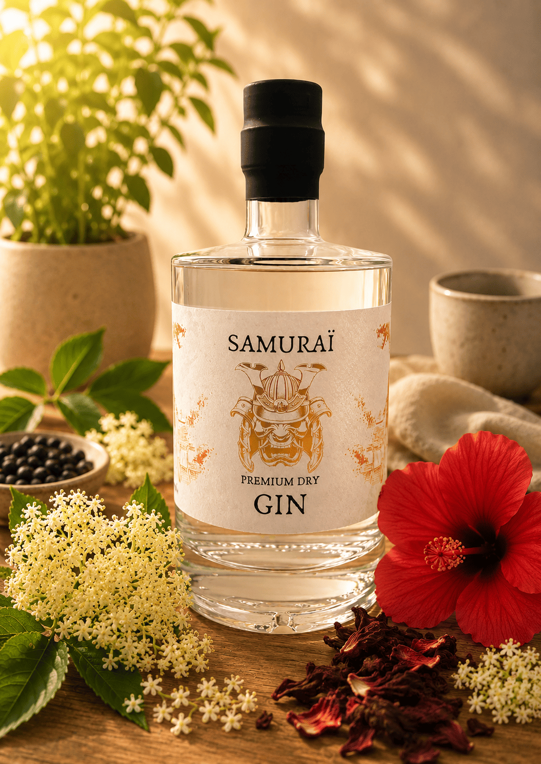 Gin Samurai 42% Hamah 0,5 L