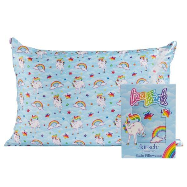 Kitsch x Lisa Frank Standard-Kissenbezug aus Satin