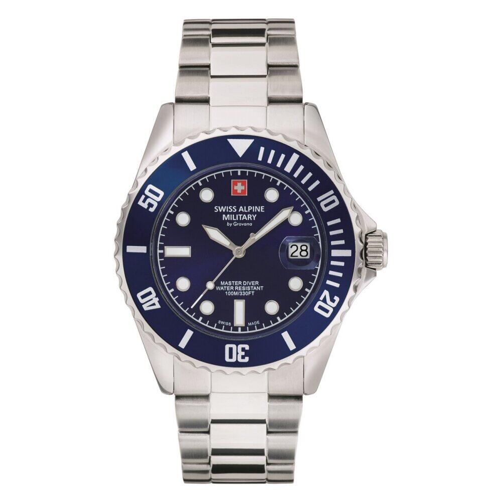 Swiss Alpine Military - 7053.1135 - Armbanduhr - Herren - Quarz - Master Diver