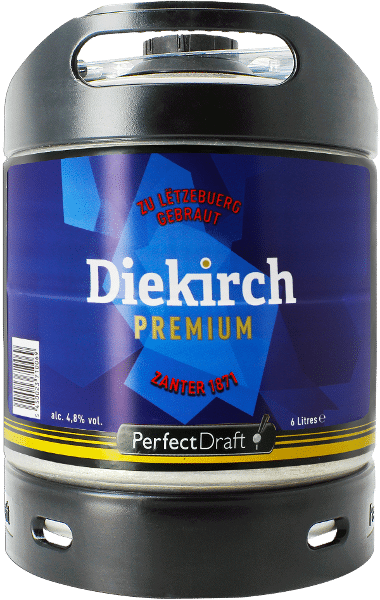 DIEKIRCH PREMIUM .4,8° PERFECT DRAFT FUT 6L