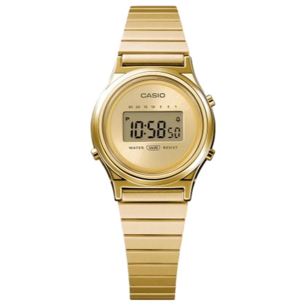 Montre Casio A700WG-9A En Acier Doré, Numérique, Quartz, étanche 50 M – Neuve Avec étiquettes