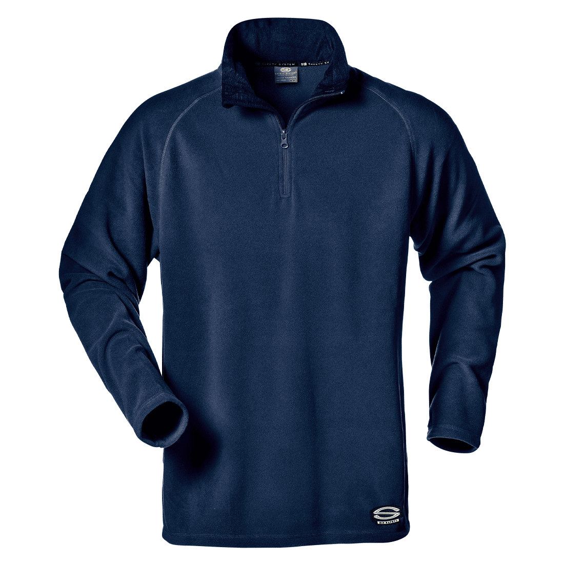 Scout microfleece, high-density fleece fabric, zipped stand-up collar, No. L