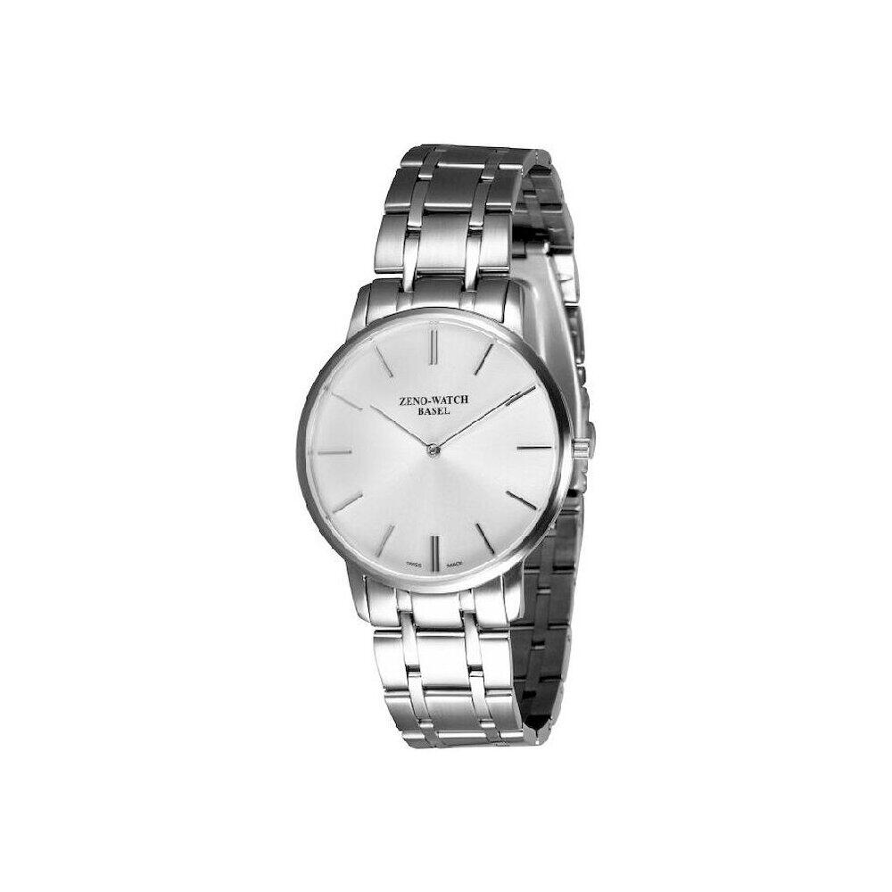 Zeno-Watch - Armbanduhr - Herren - Chrono - Flat Flatline 2 gray - 6600Q-c3M