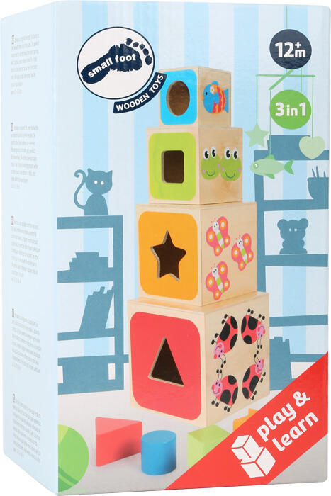 STAPELWÜRFEL ABC - Small foot - 10627