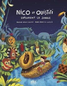 Brun-Cosme: Nico et ouistiti explorent la jungle - livre + audio