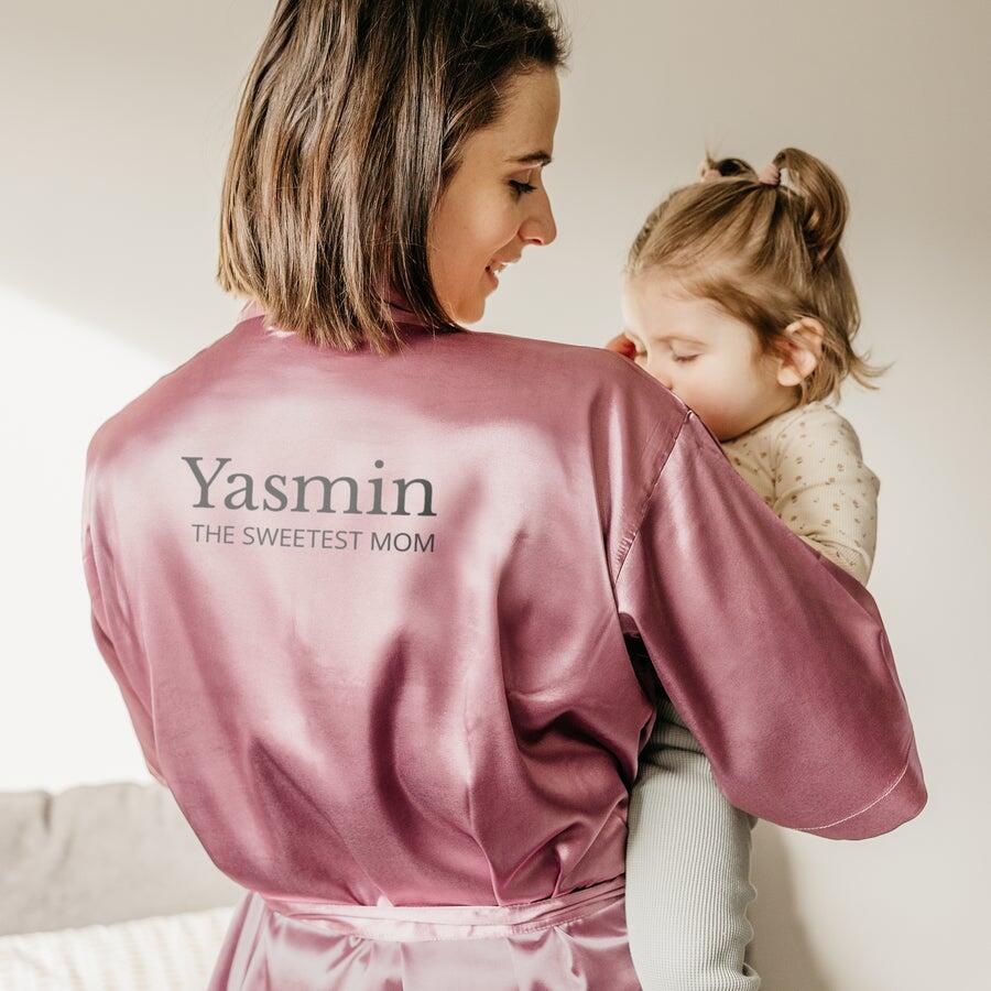 Pink kimono with name (Mother's Day)