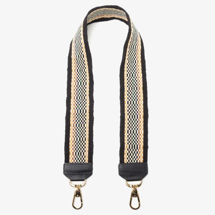 Taschenriemen Chula Schwarz & Toast