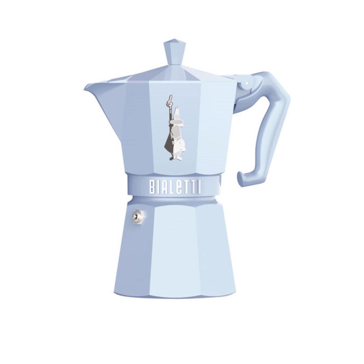 BIALETTI MOKA - 0009062 MOKA EXCLUSIVE LIGHT BLUE 6 CUPS