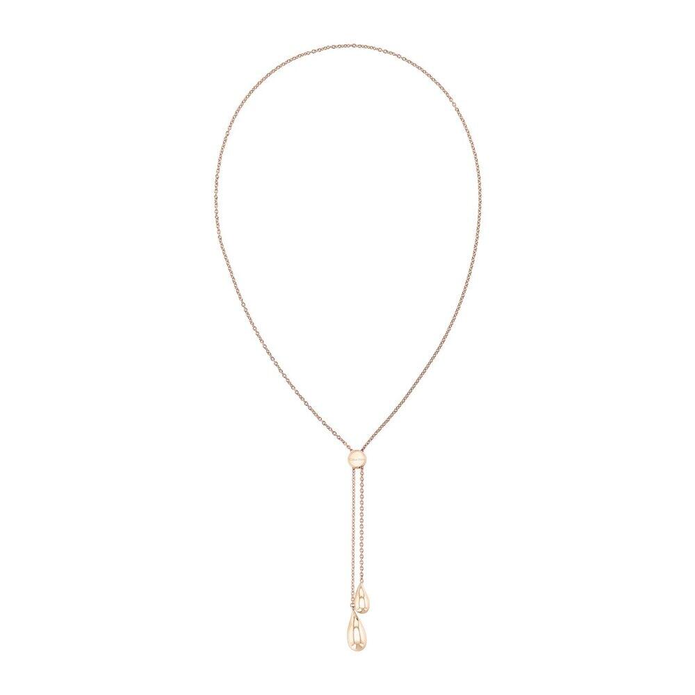 Calvin Klein - 35000088 - Halskette - Damen - Edelstahl - roségold - 63 cm