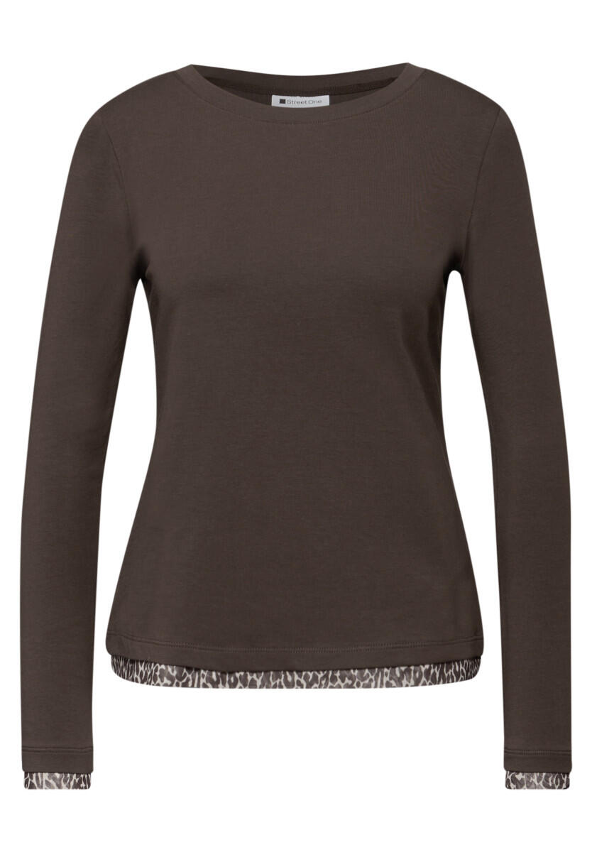 Shirt mit Leo-Details