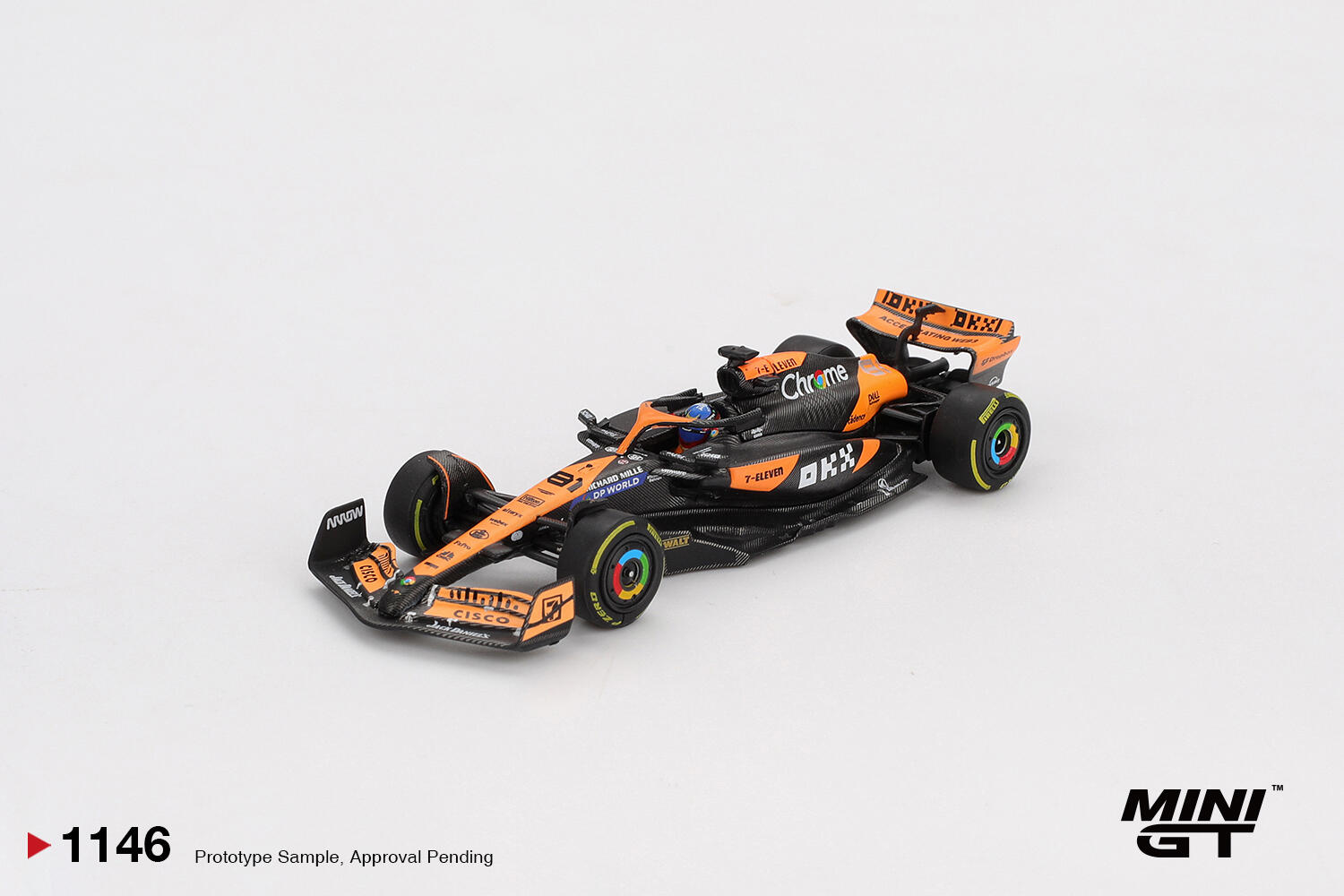 [En précommande] Mini GT - #MGT01146-L - McLaren MCL38 #81 Oscar Piastri - 2024 F1 GP de Hongrie - Vainqueur - 1/64