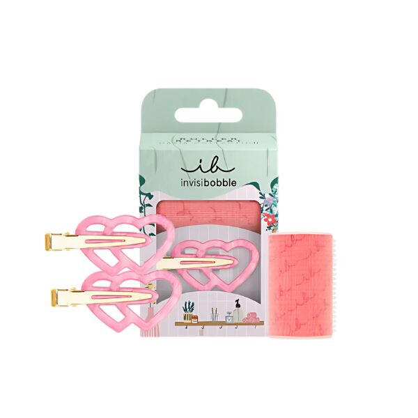 invisibobble Set Oasis Roller Rose