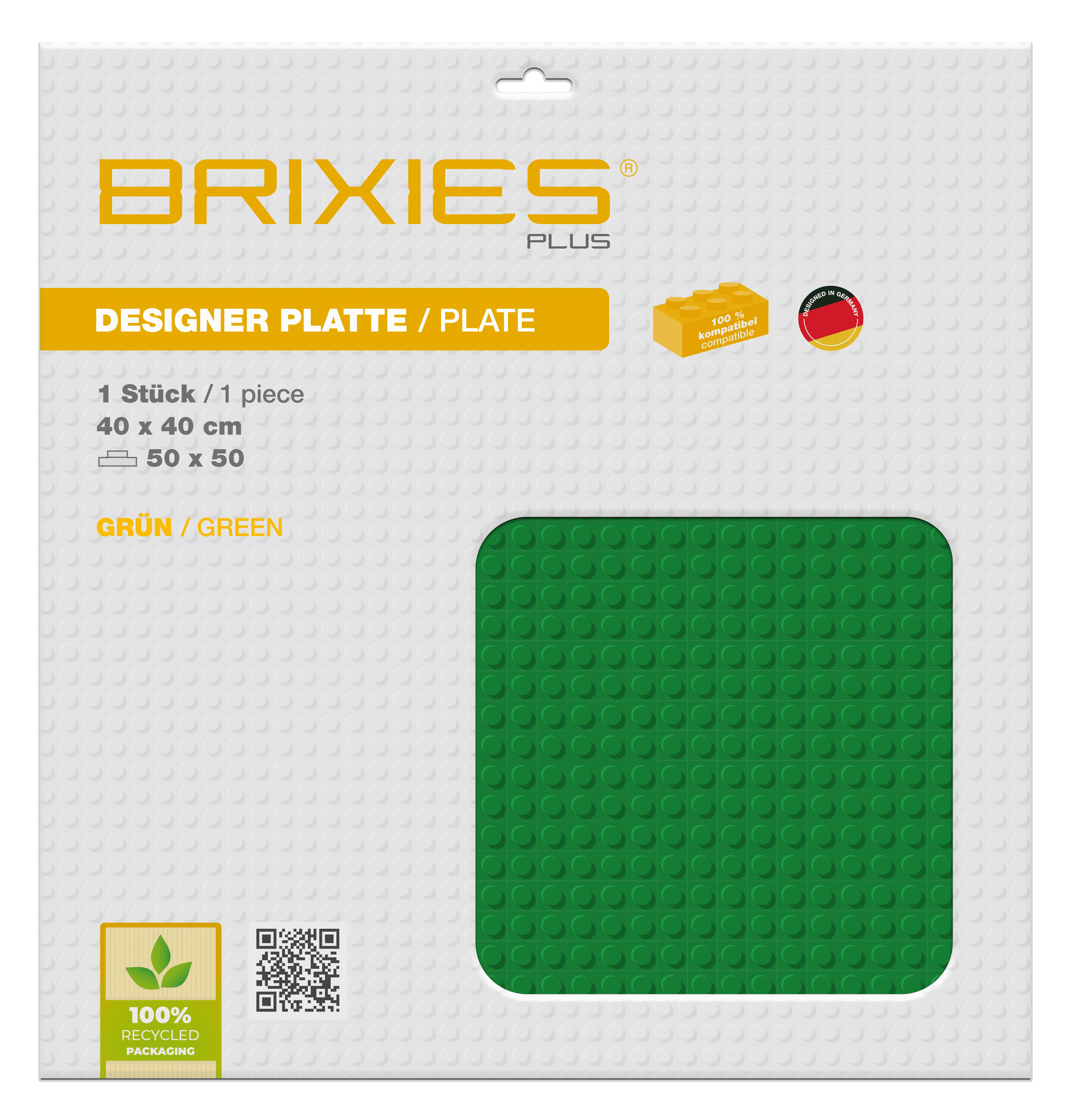 Bodenplatte 50 x 50 Basic grün  (225.020)