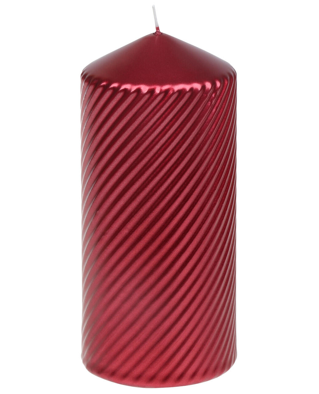 Steinhart pillar candle Brissago Ø 6.6 x 15 cm ruby