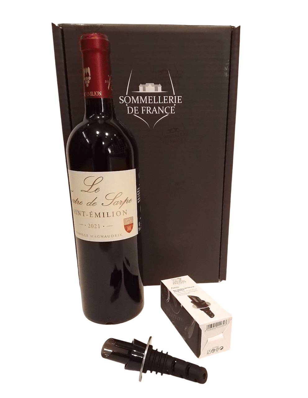 Wein- und Belüftungsgießer Geschenkset