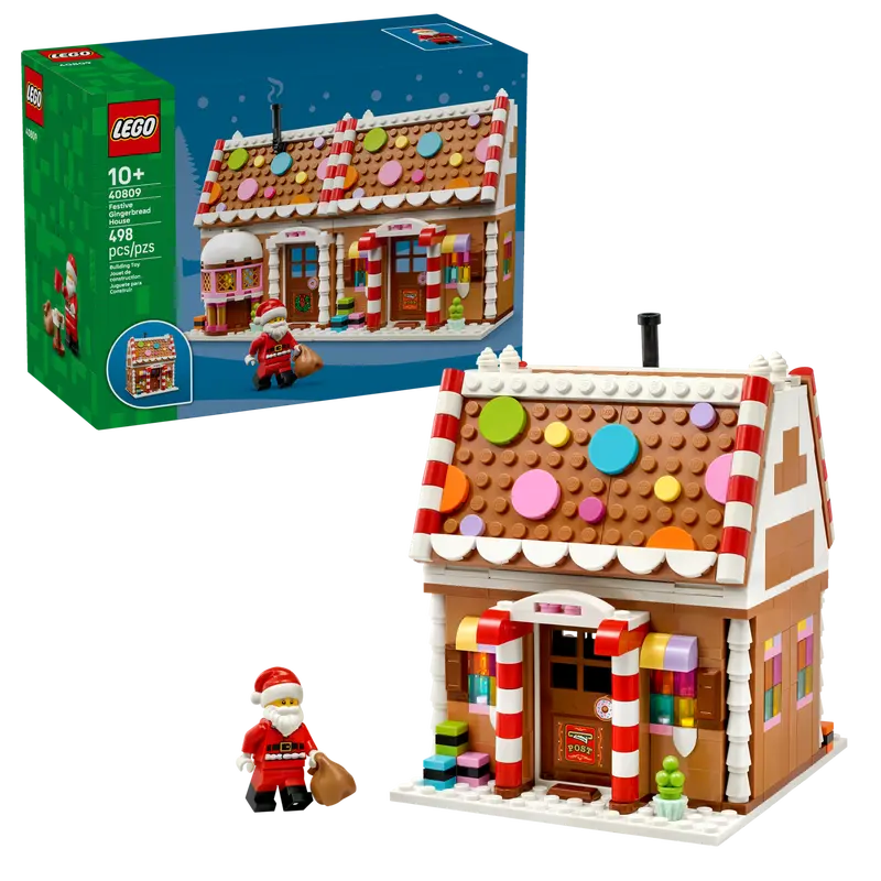 Festive Gingerbread House