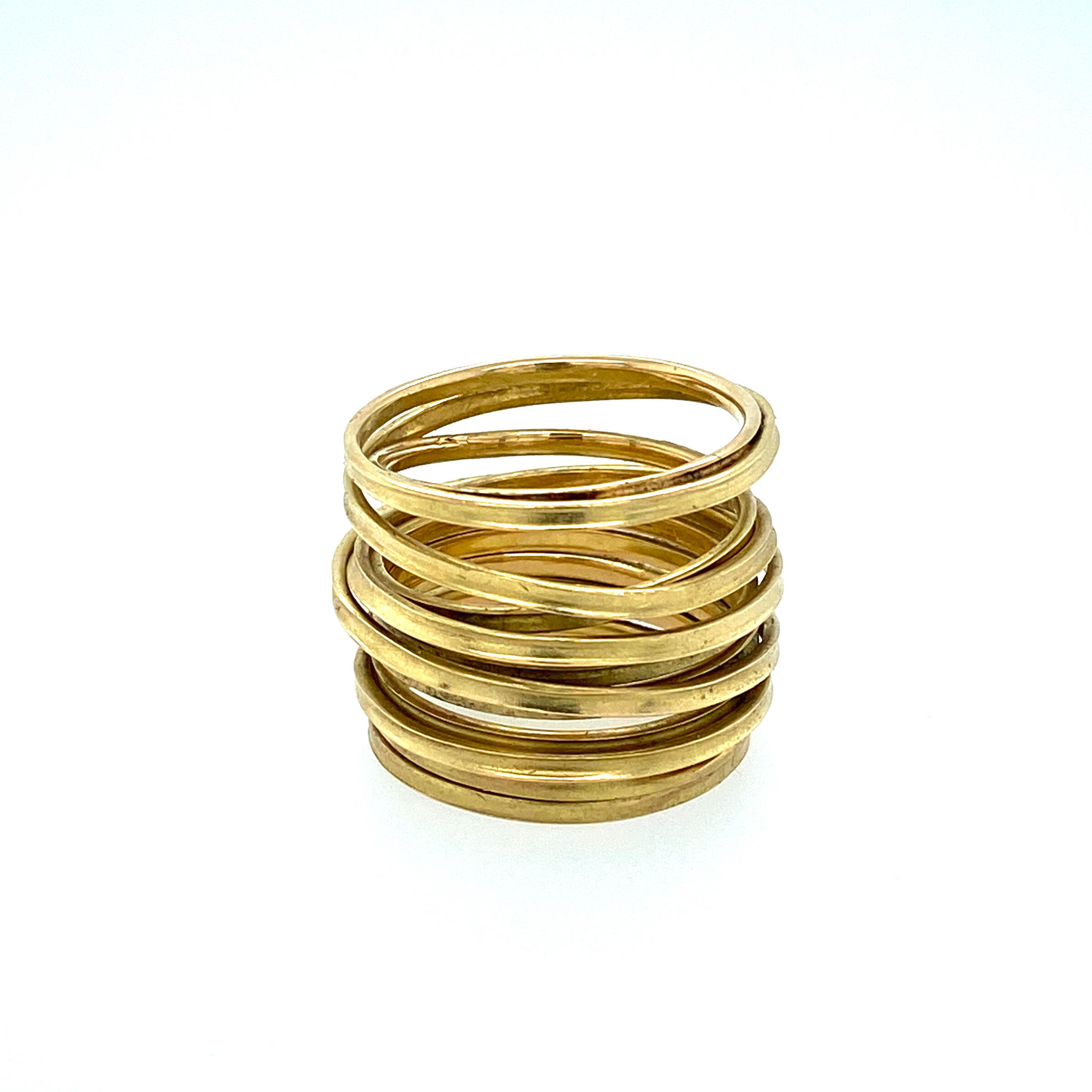 Ring "Lewis" in 18 ct 750 yellow gold Nancy Fis Jewellery