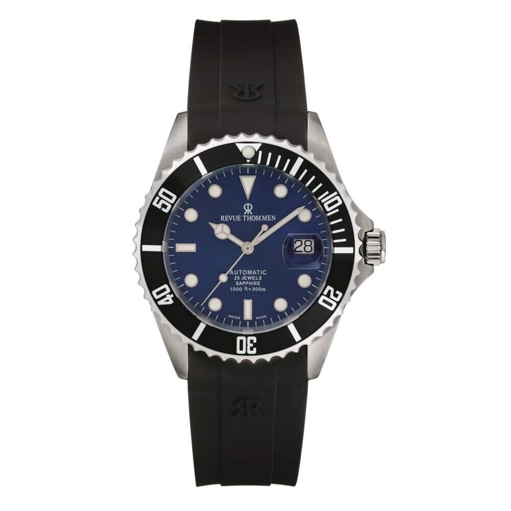 Montre De Plongée Revue Thommen Automatique - Modèle 17030.2537 - Suisse - Étanche 300m