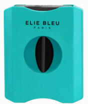 Elie Bleu Cigar Cutter C5 V-Cut Turqoise Black
