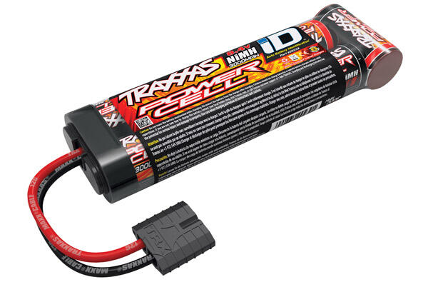 Traxxas 2923X Power Cell NiMH Battery, 3000 mAh, 8.4V, 7-cell, for standard Traxxas 1:10-scale models