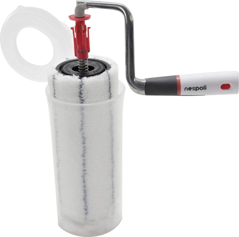 Truelle de finition murale de 24 cm - Pour plâtrage - Avec poignée réglable de 101 à 160 cm