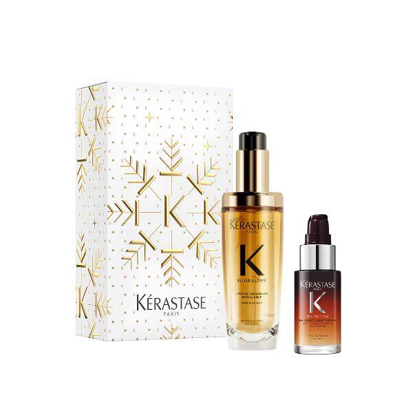 Kérastase Iconics duo Gift Set (Elixir Ultime, Magic Night Serum)