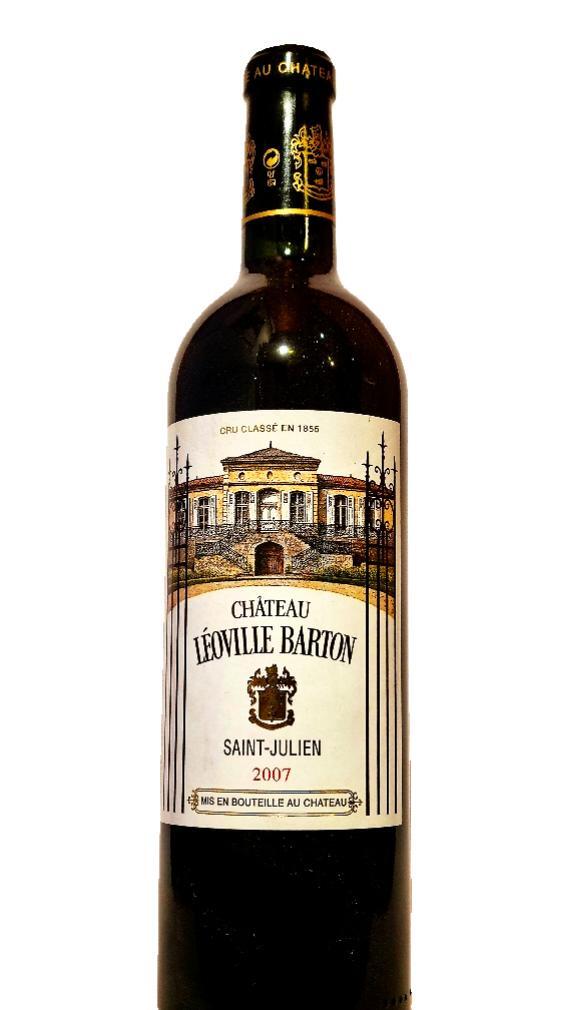 Château Léoville-Barton - 2e Cru Classé 2007 - Saint-Julien - Bordeaux - vin rouge