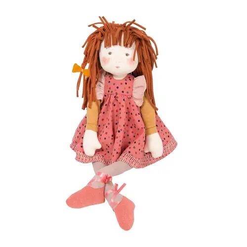 Cloth doll Anémone les rosalies