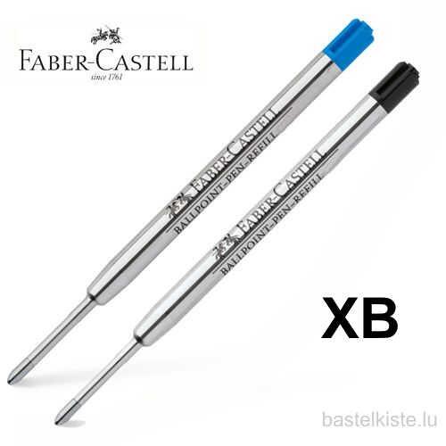 Recharge pour Stylo-bille XB Bleu Faber Castell