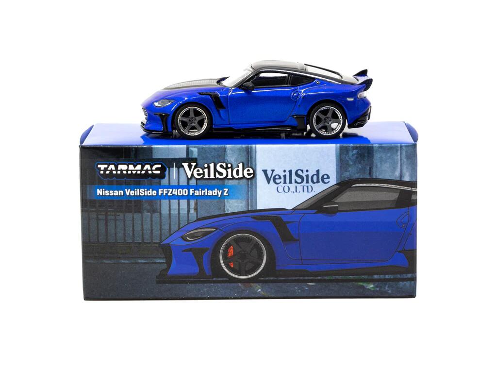 Tarmac Works - #T64G-074-BL - Nissan VeilSide FFZ400 Fairlady Z - blue - Global64 - 1/64
