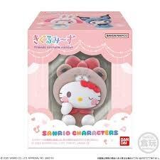 BANDAI - Chewing gum with a Sanrio Characters figurine - 1.5g - 6 random designs - Made in Japan