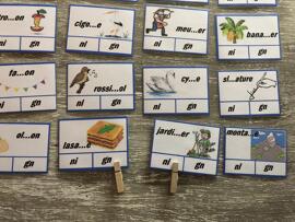 Educational Flash Cards Card Games fait main