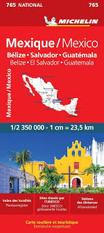 Michelin - Carte - Mexique 765