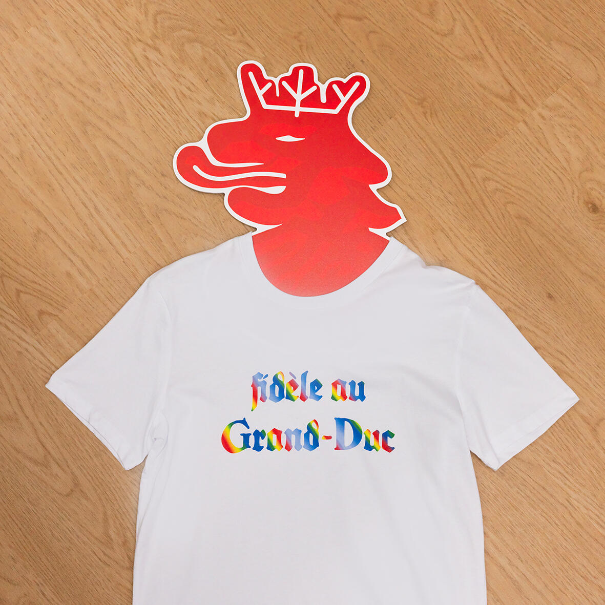 WHITE T-SHIRT TRUE TO GRAND DUC