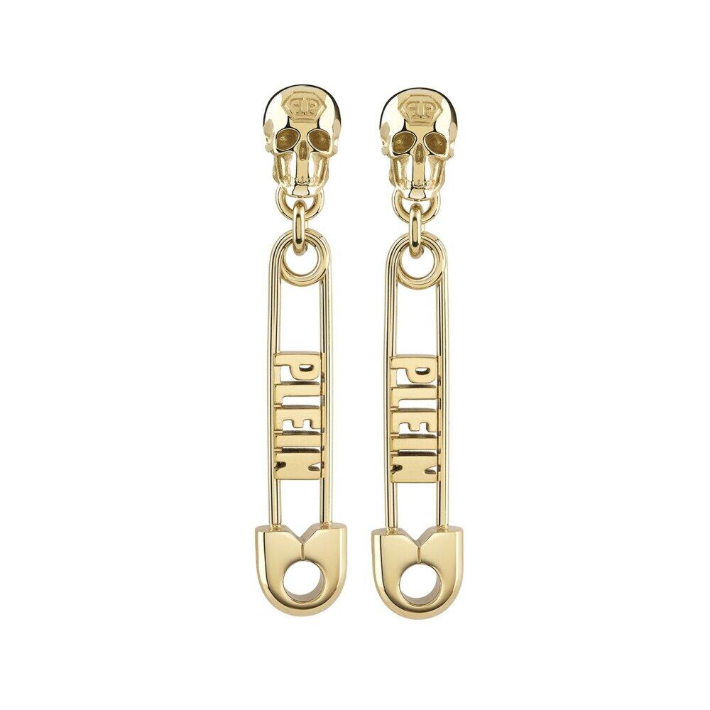 Philipp Plein - PJKGA03EU - Ohrringe - Damen - SAFETY PIN - 6cm
