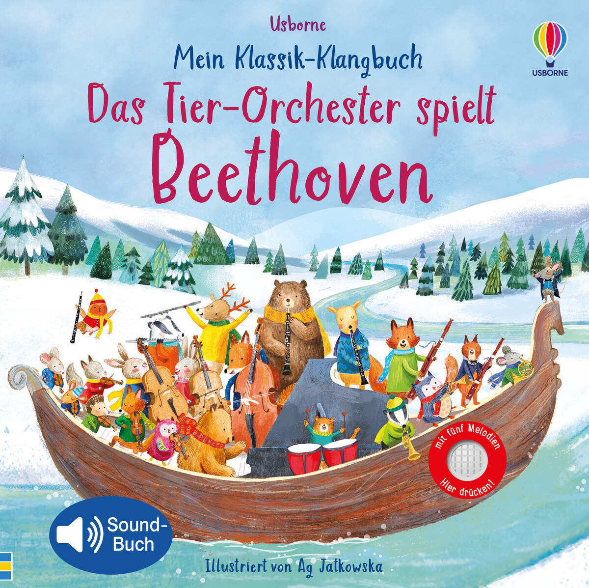 Produktbild von So Klingt Beethoven: Klassik Soundbuch Für Kinder | Musikbuch Mit 6 Melodien Ab 12 Monaten