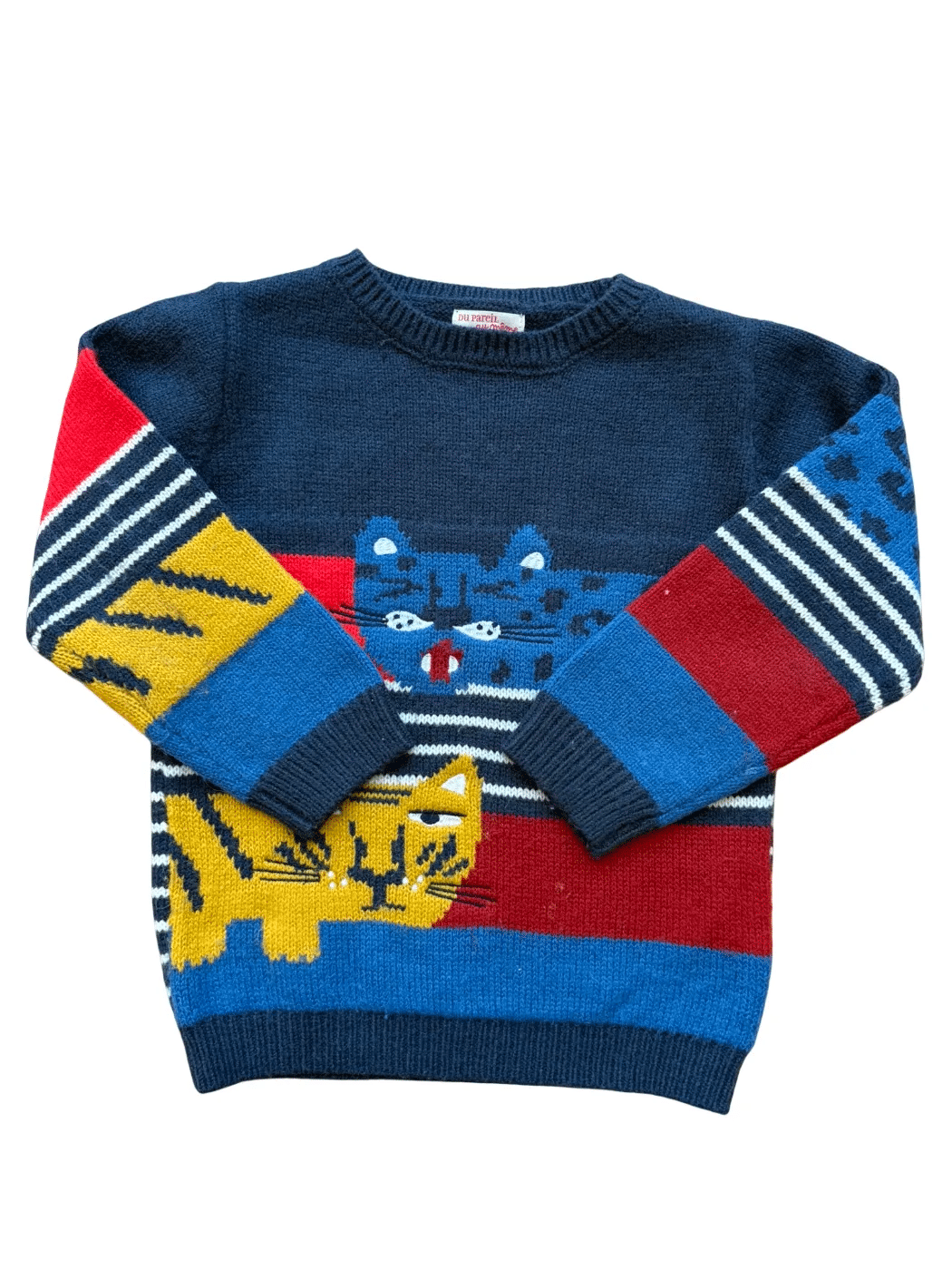 Du Pareil au Même Katzenpullover (6Y/116)