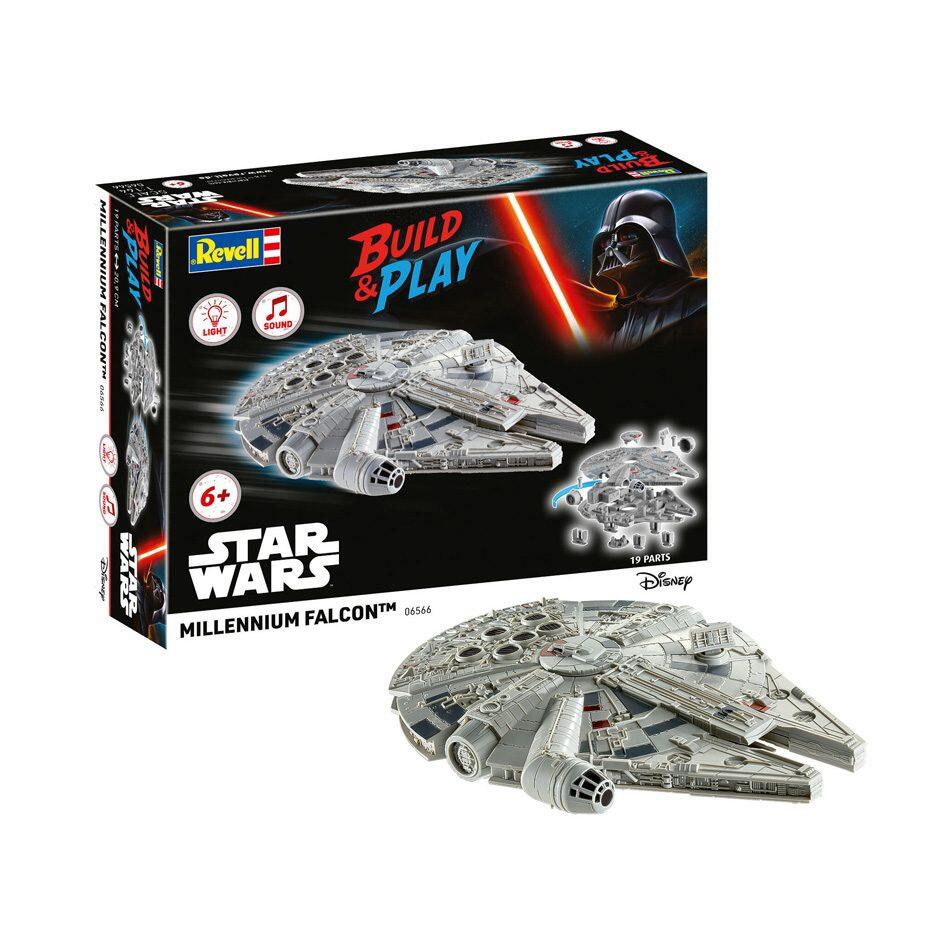 Millennium Falcon (Lumière et Son) : Construire et jouer