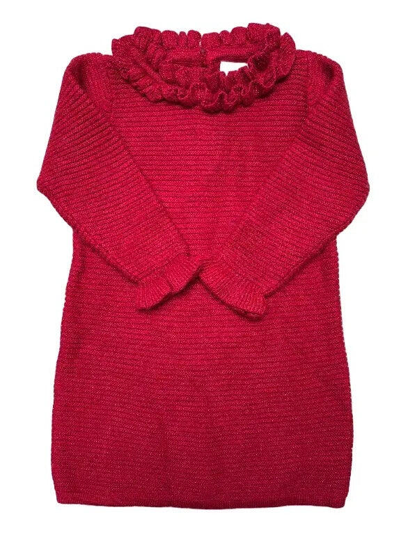 Jacadi Red Sweater Dress (18M)