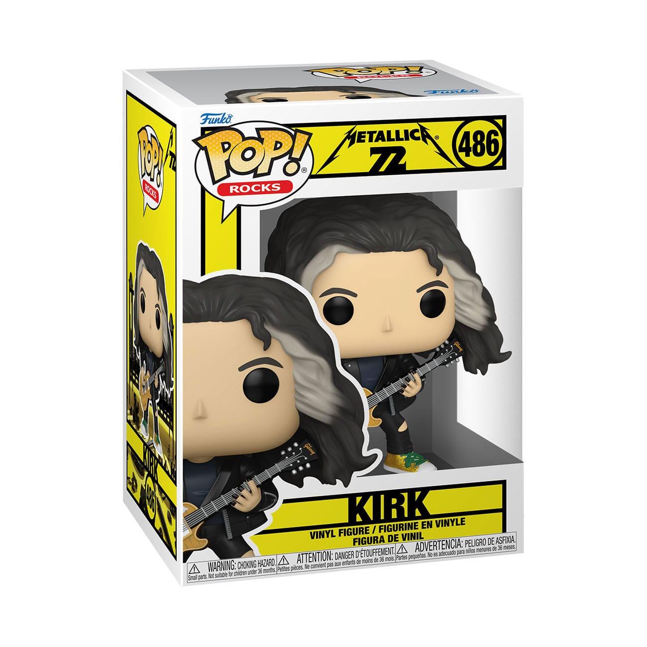 Funko POP! Rocks - #87076 - Kirk - Metallica - 72 Seasons - figurine en vinyle - (486)