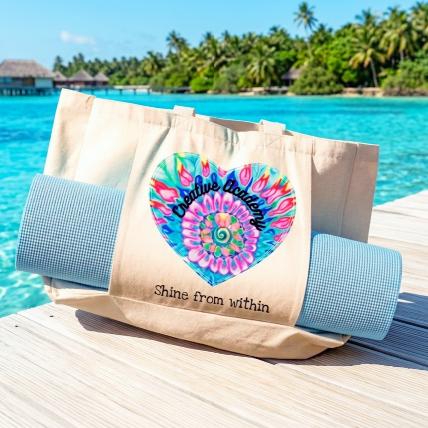 Maxi Yoga Bag: Flower of Life