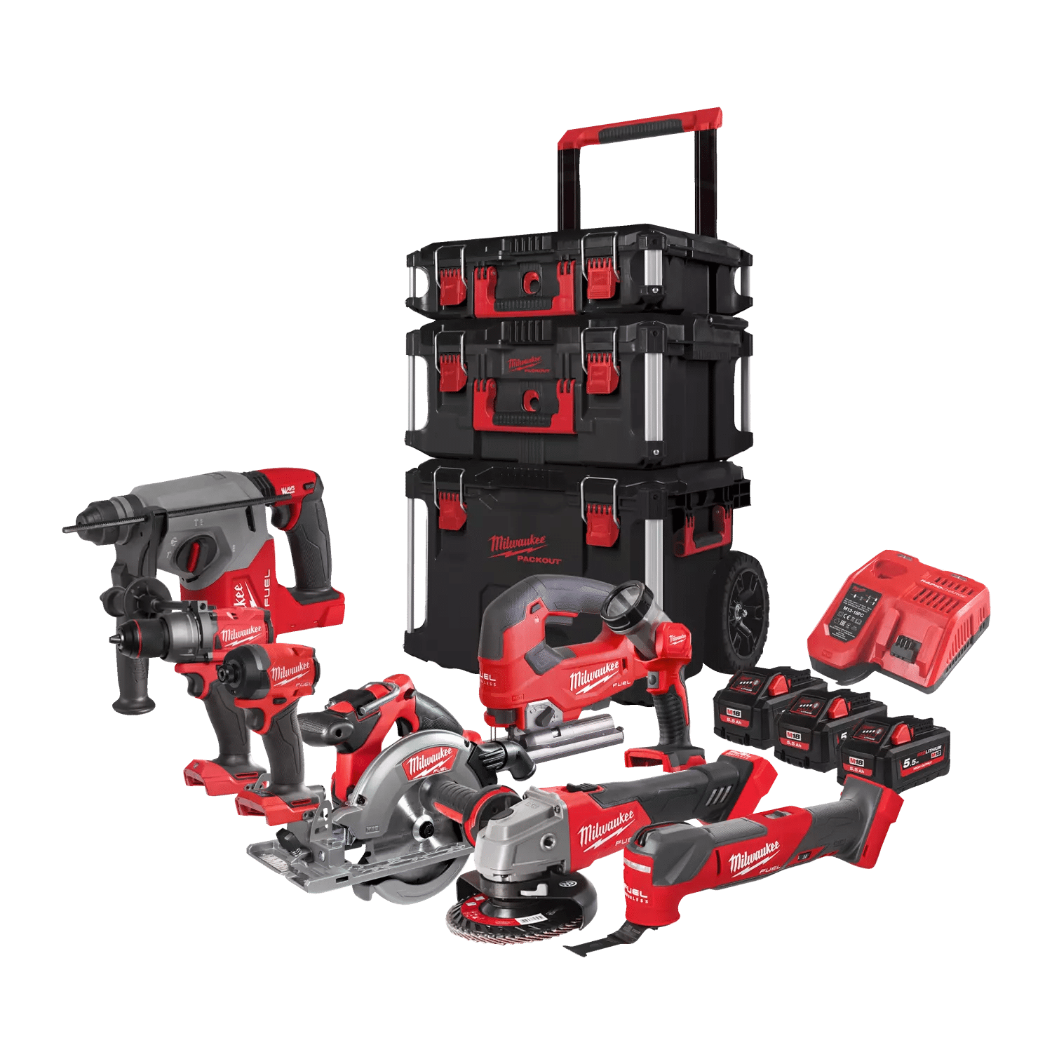 MILWAUKEE - 4933498007 - Powerpack M18 FPP8C-553P