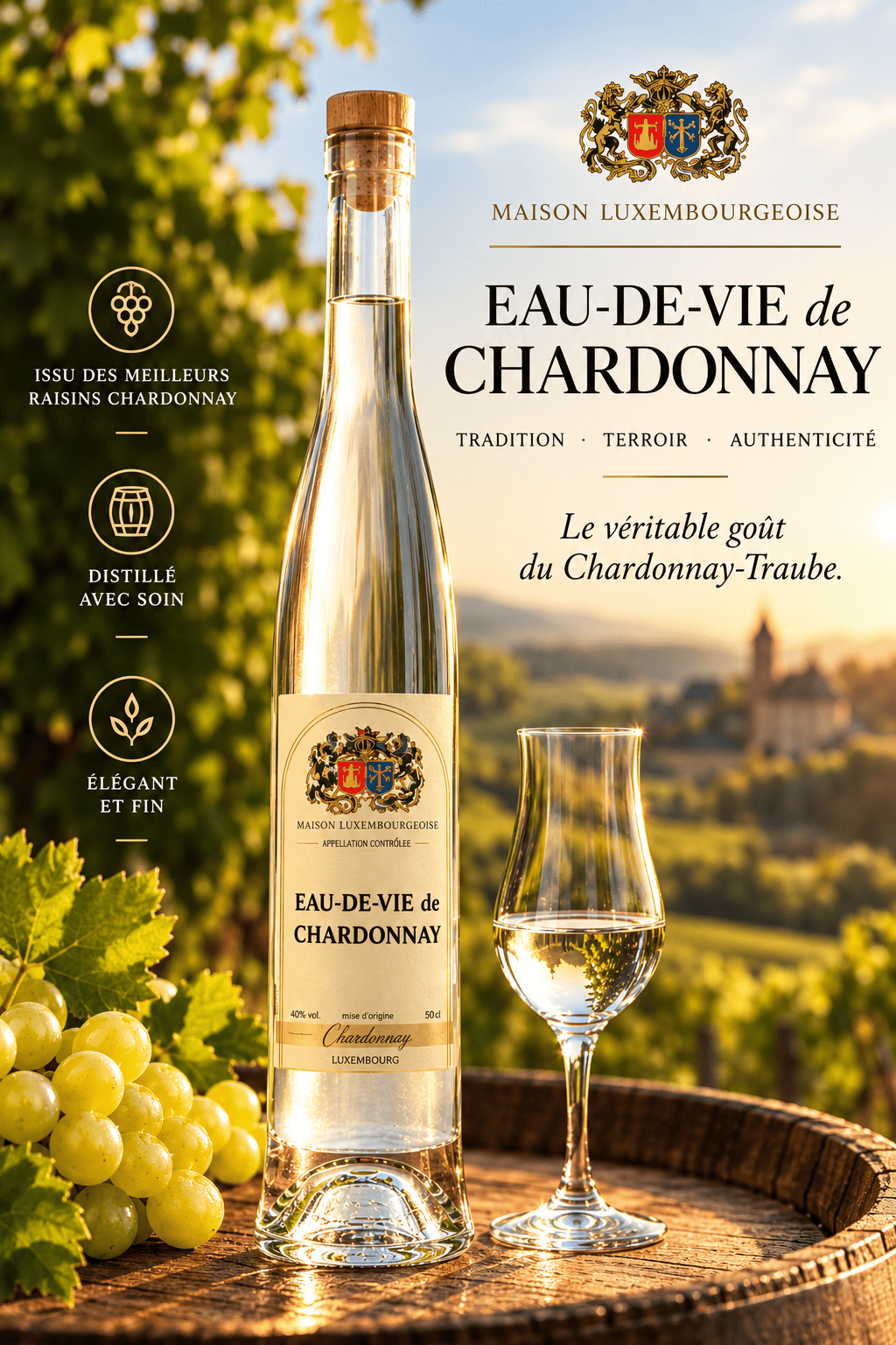 Eau-de-vie "CHARDONNAY"