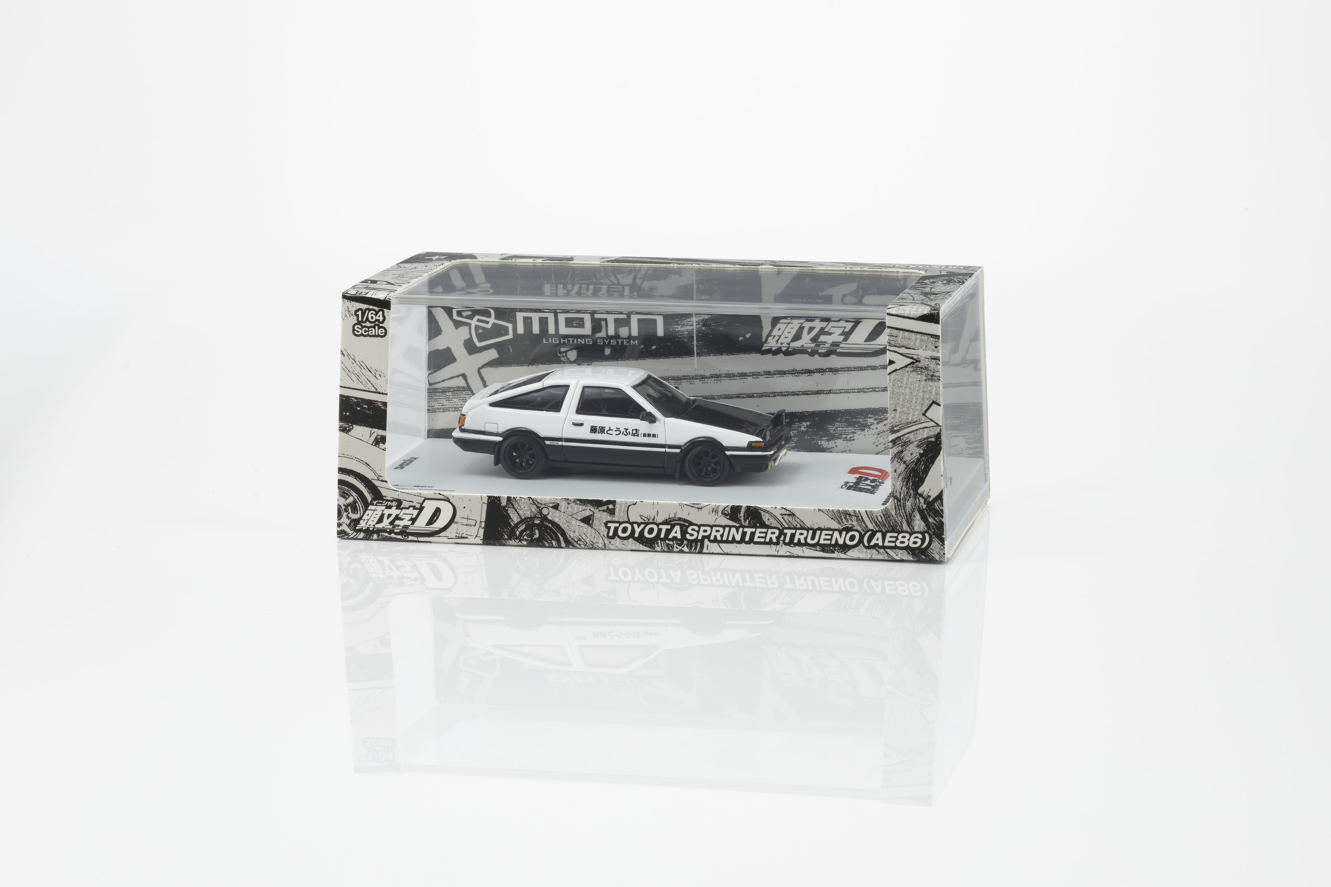 [Pre-Order Only] Kyosho - Toyota Sprinter - Initial D - with LED - #07133LA - 1/64