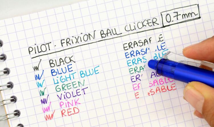 Pilot Frixion Ball Clicker - Stylo rétractable effaçable